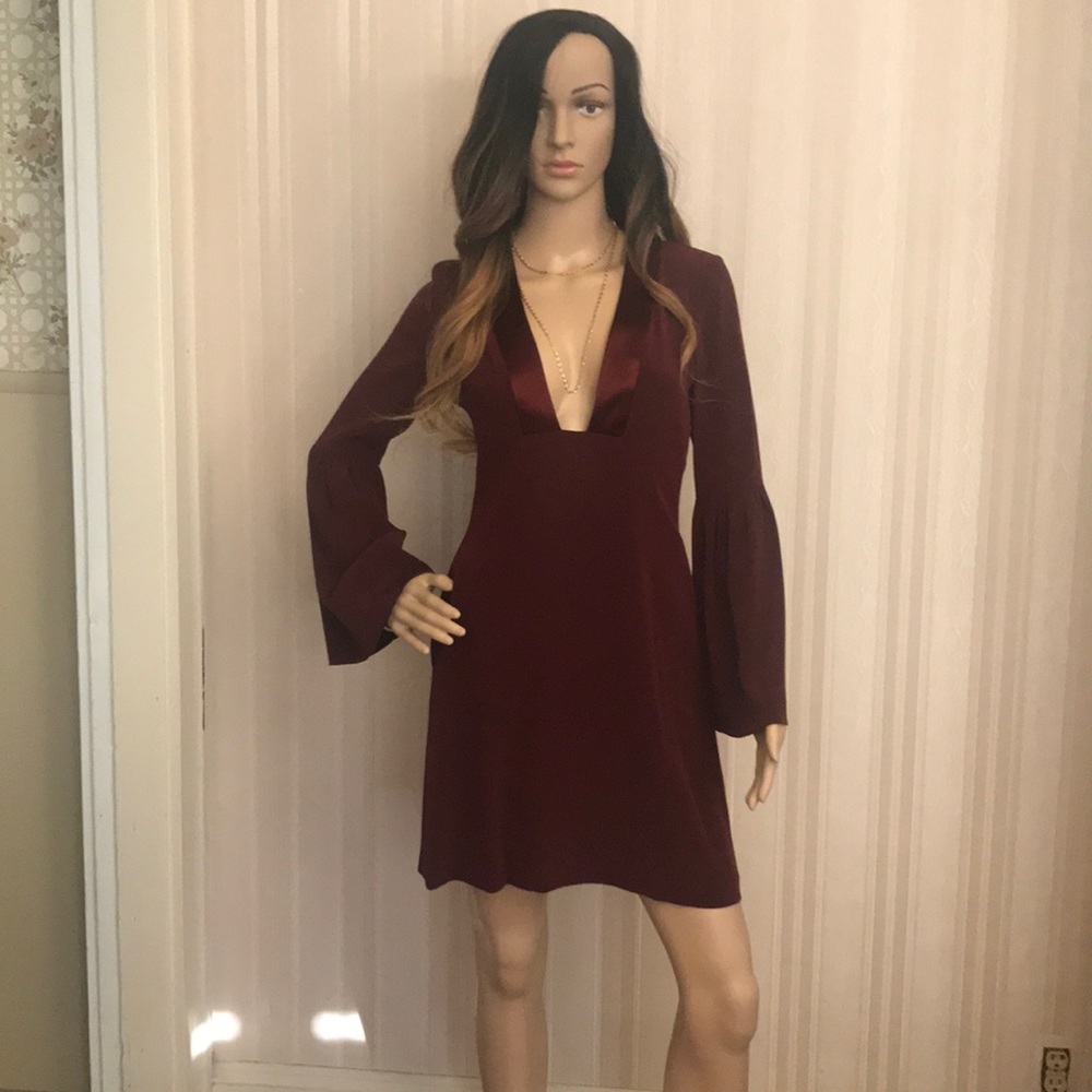 JILL Jill Stuart deep V dress